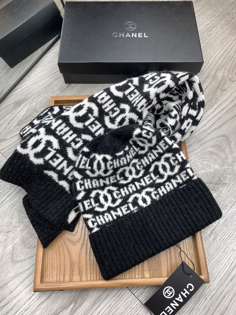 Chanel Caps Scarfs